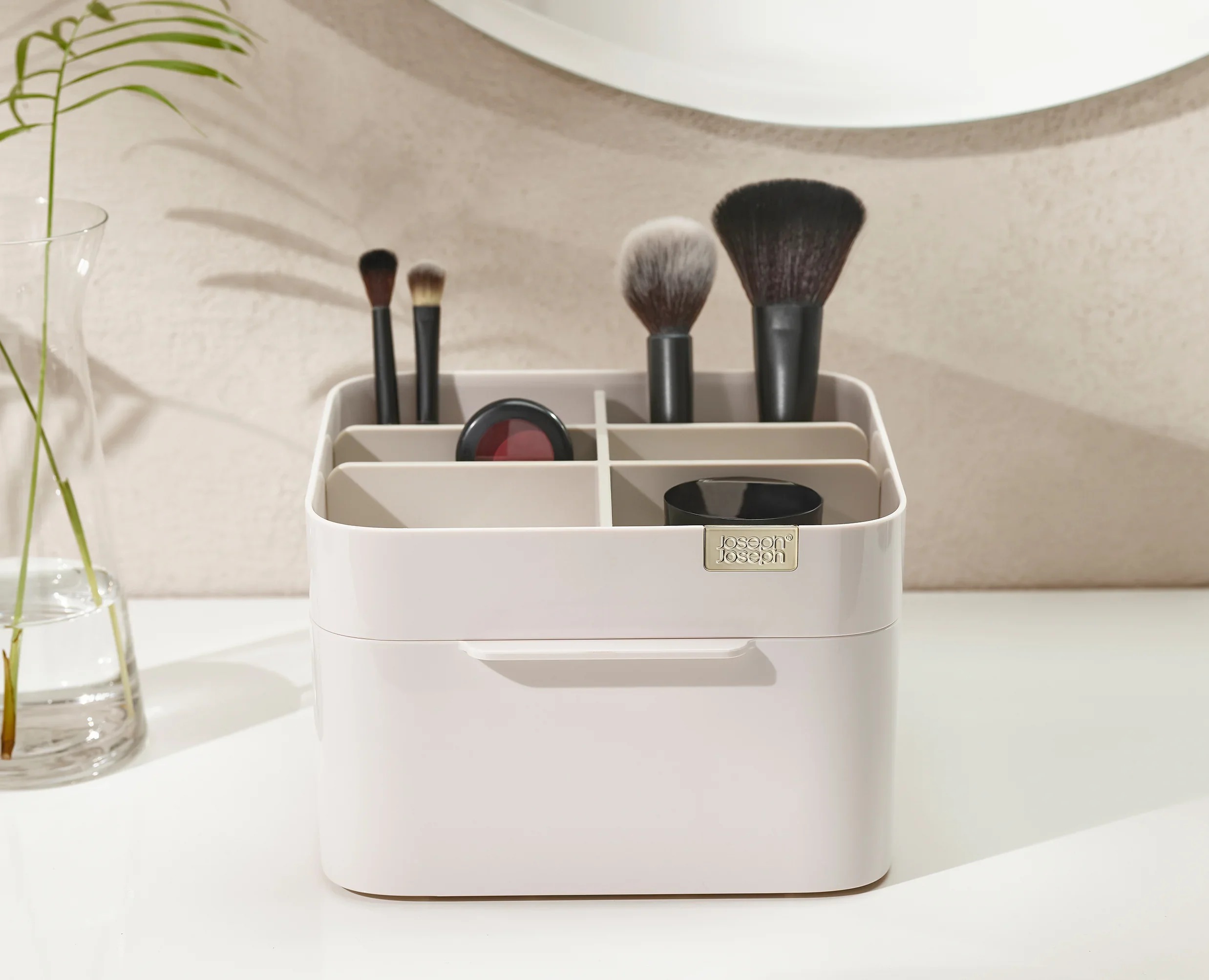 Compact Mirror & Makeup Organiser Set